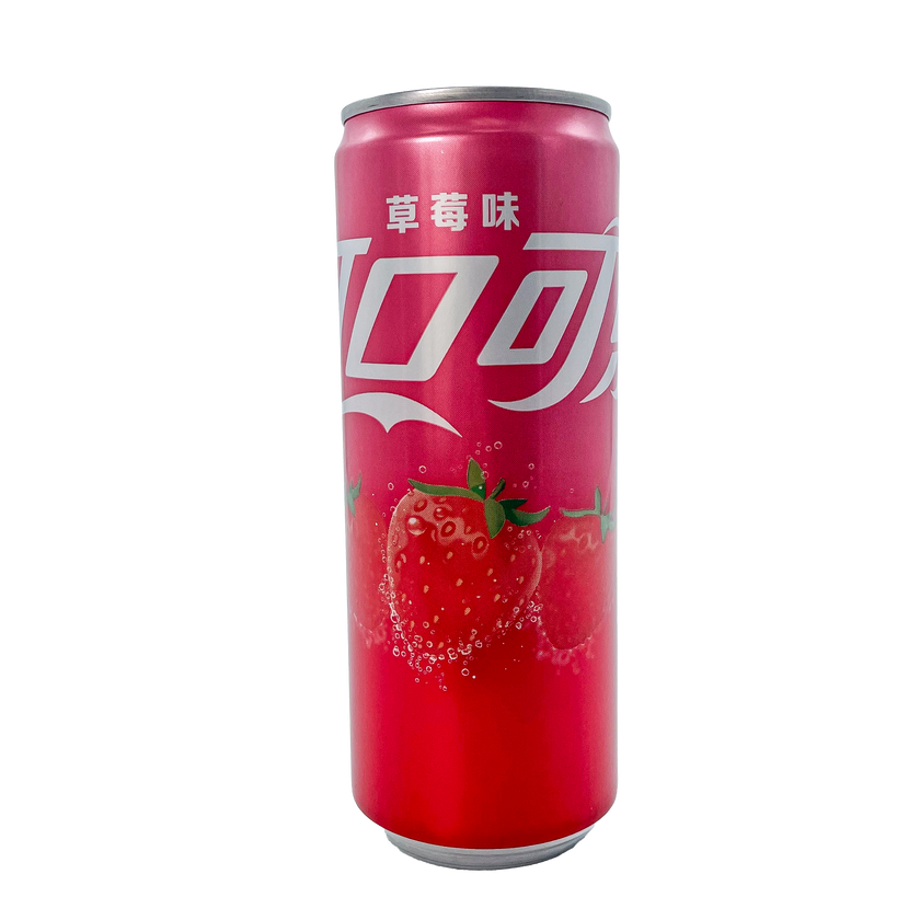 Coca Cola Strawberry 200ml Can