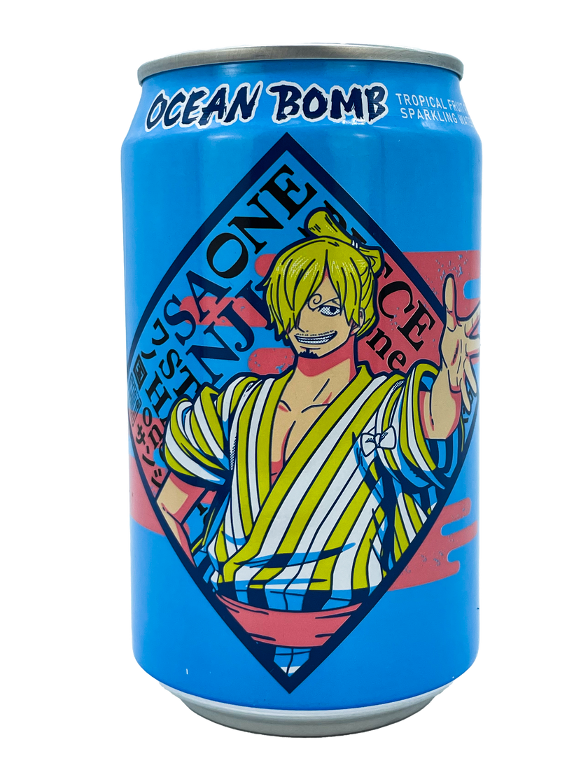 Ocean Bomb - One Piece - Flavored Sparkling Water